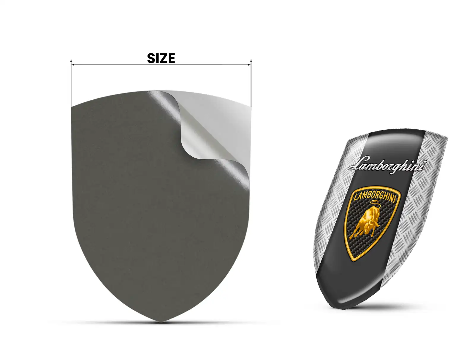 Lamborghini Stoßsticker Auto Limitiert Racing Modern